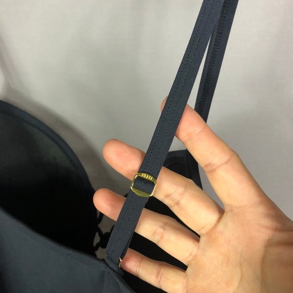 Bleu Rod Beattie Navy Starppy Tankini Swim Top Size 6 - Picture 5 of 9